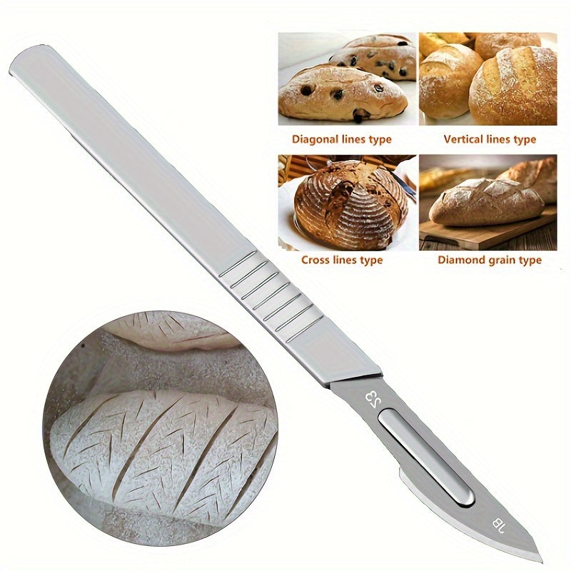 11/22pcs Surgical Scalpel Handles with Carbon Steel Blades for Callus Removal and Crafting