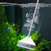 Algae Scraper for Fish Tank Dual-Use Glass Aquarium Cleaning Tool for Flat Algae Removal