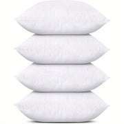 Set of 1 2 or 4 Rebound Throw Pillow Cores for Sofa Bed Decoration 17.72 x 17.72 Inches