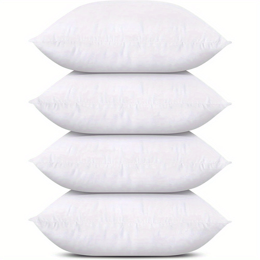 Set of 1 2 or 4 Rebound Throw Pillow Cores for Sofa Bed Decoration 17.72 x 17.72 Inches
