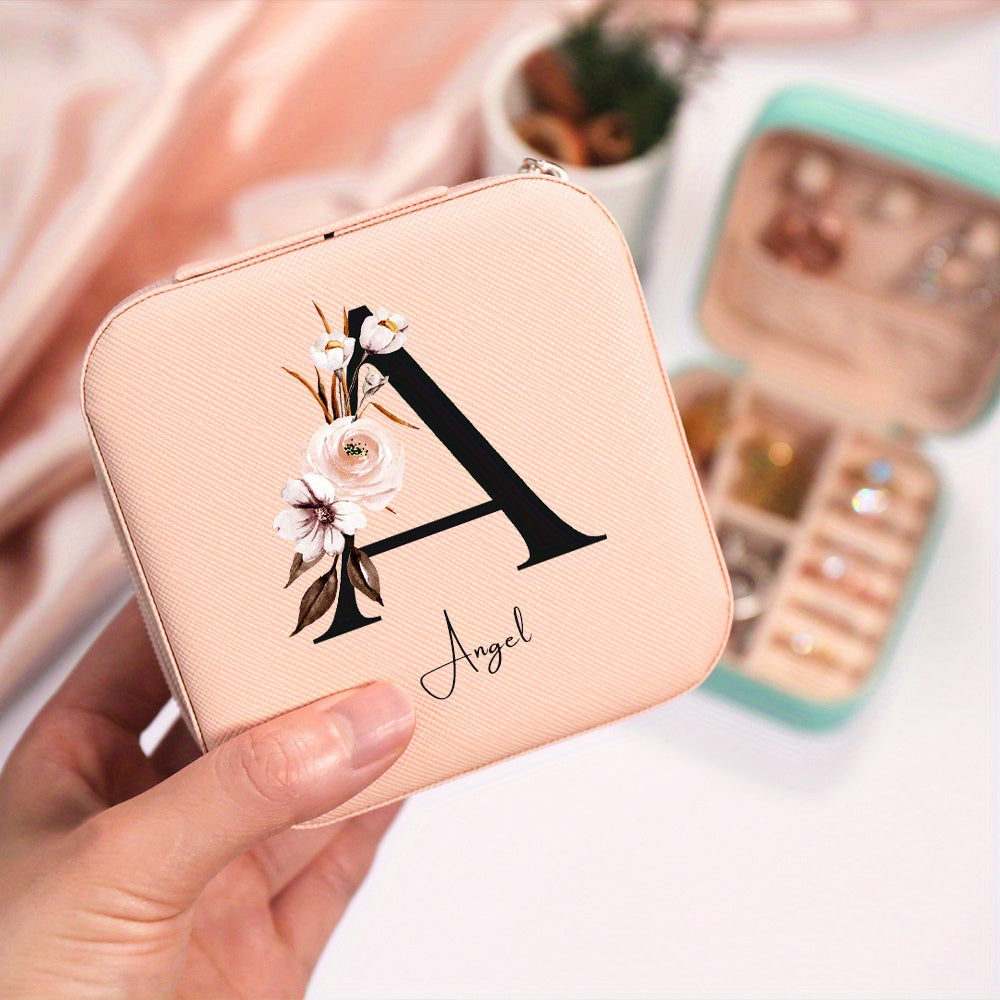 Персонализированная подарочная коробка для мамы с индивидуальным хранением украшений с цветами на день рождения и праздники