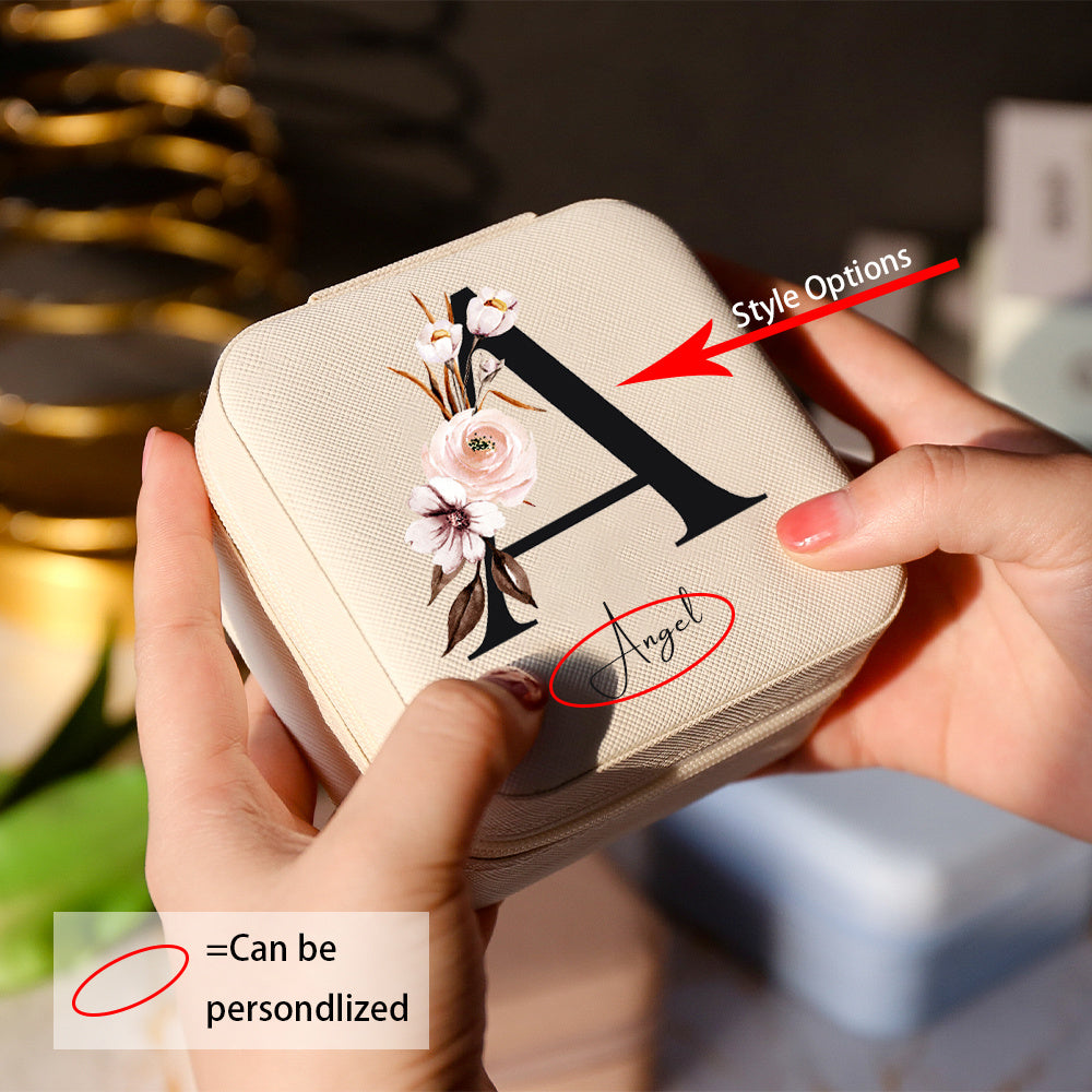 Персонализированная подарочная коробка для мамы с индивидуальным хранением украшений с цветами на день рождения и праздники