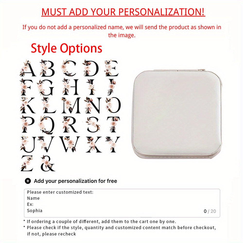 Персонализированная подарочная коробка для мамы с индивидуальным хранением украшений с цветами на день рождения и праздники