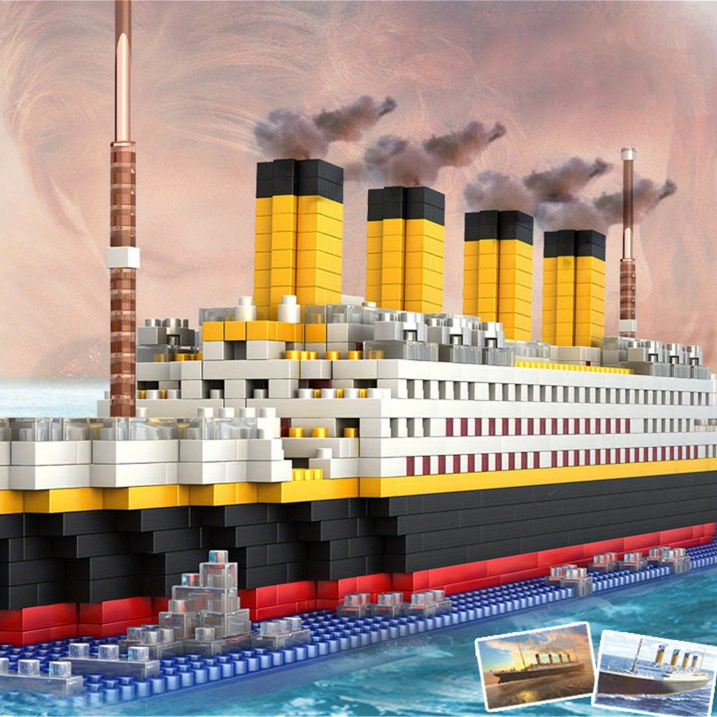 3D Ship Model Puzzle Kit for Kids and Adults Educational DIY Toy Gift