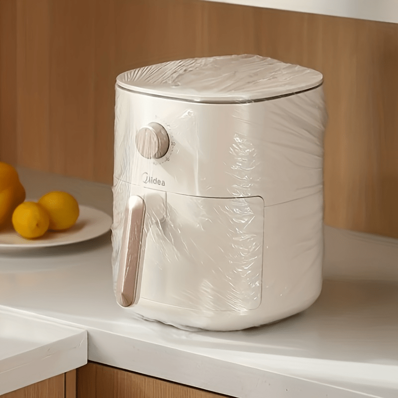 10 Pieces Disposable Transparent Dust Covers for Kitchen Appliances and Air Conditioners