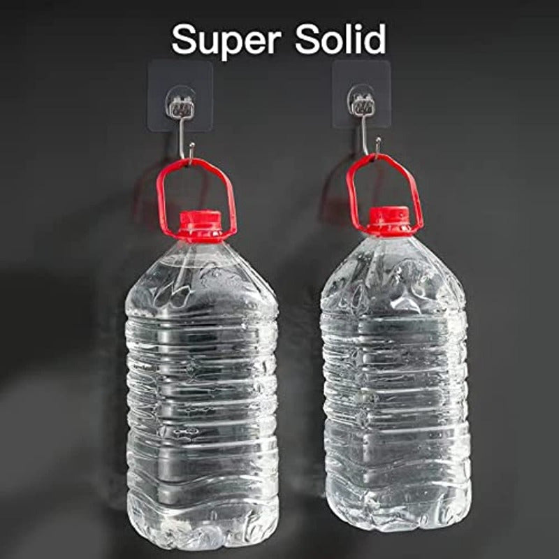 Og'ir yuklarni osish uchun 10 ta kuchli yopishtiruvchi qalam, hammom, oshxona va uyda foydalanish uchun ideal, teshiksiz, iz qoldirmaydigan, suv o'tkazmaydigan va zanglamaydigan.