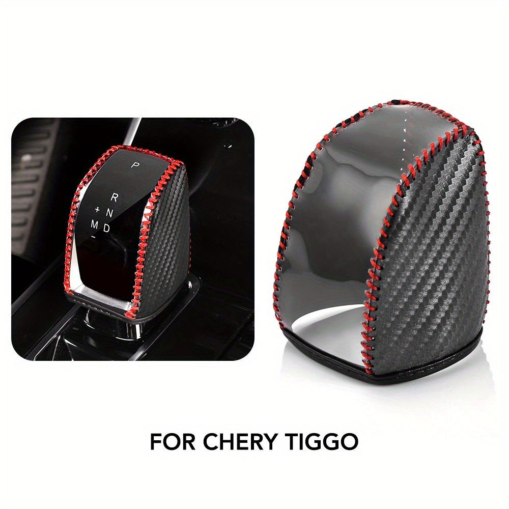 Car Gear Shift Cover for SUV Automatic Stick Shift Protector Black