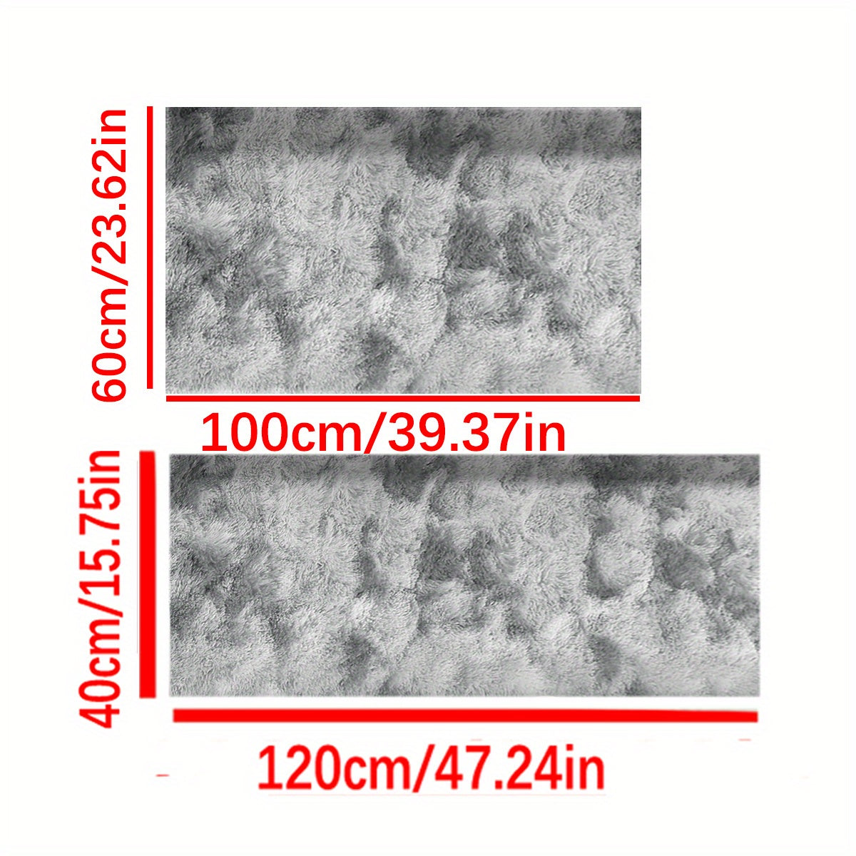 Yumshoq va hashamatli uzun plush ipak fleece to'rtburchak gilam, nordik uslubidagi dizayn va bog'lam ranglar gradatsiyasi bilan. Sirpanmaydigan pastki qismi xavfsizlikni ta'minlaydi, yumshoq va qulay shaggy gilam esa to'kilmaydi. Ushbu zamonaviy mashina