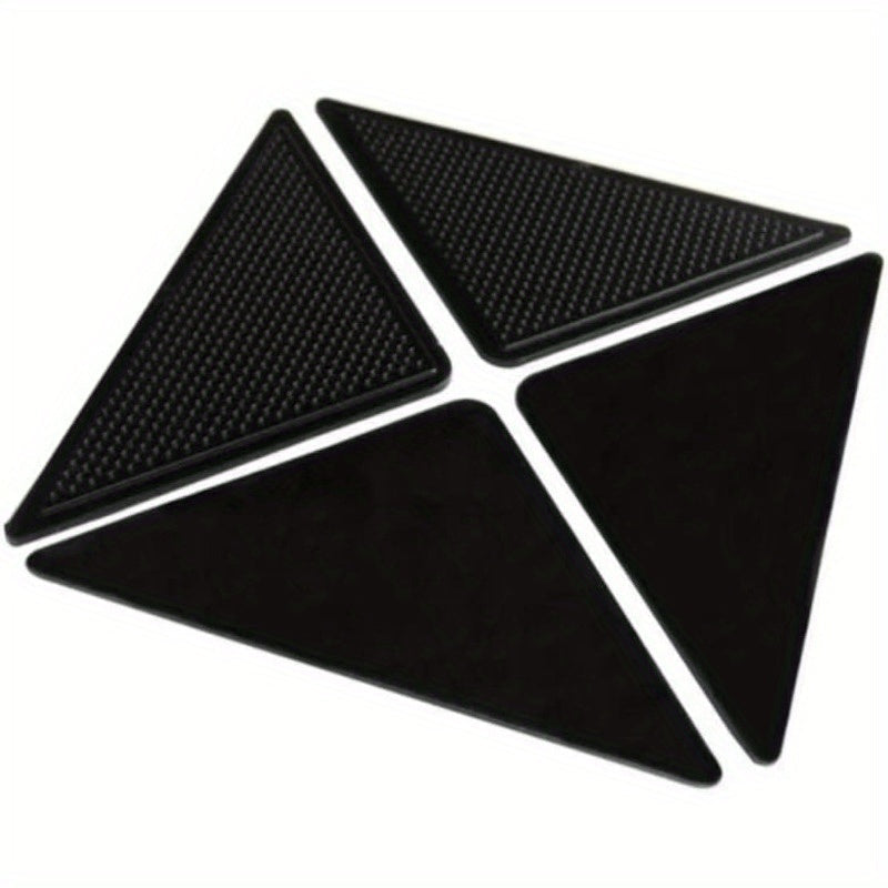 4 шт. зажимов для ковров, нескользящие наклейки для ковров для твердых полов и плитки