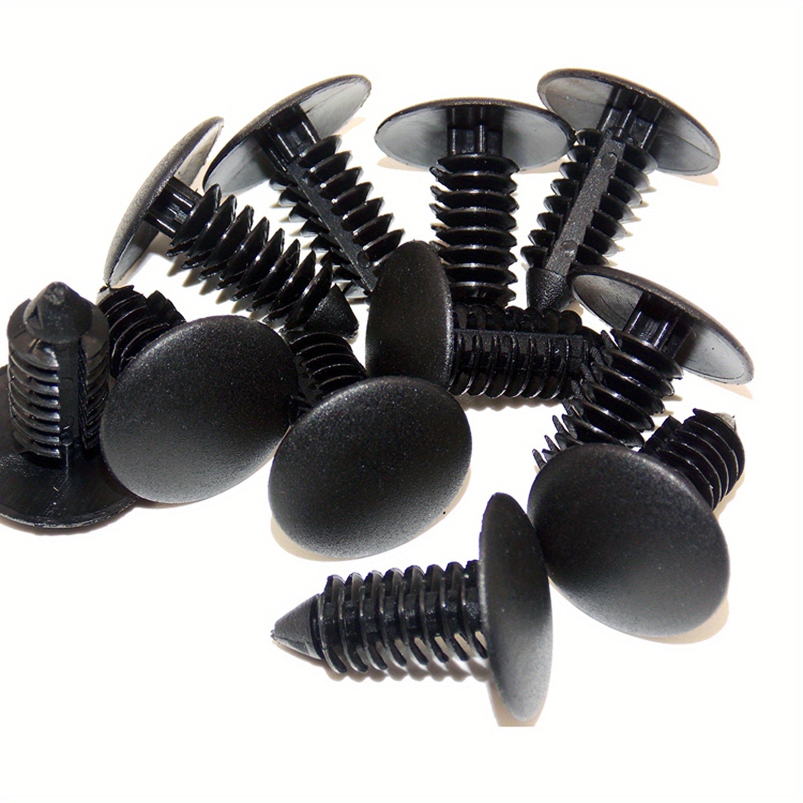 Sujetadores de parachoques de coche de plástico, remaches para guardabarros y escudo de parachoques 7-8mm