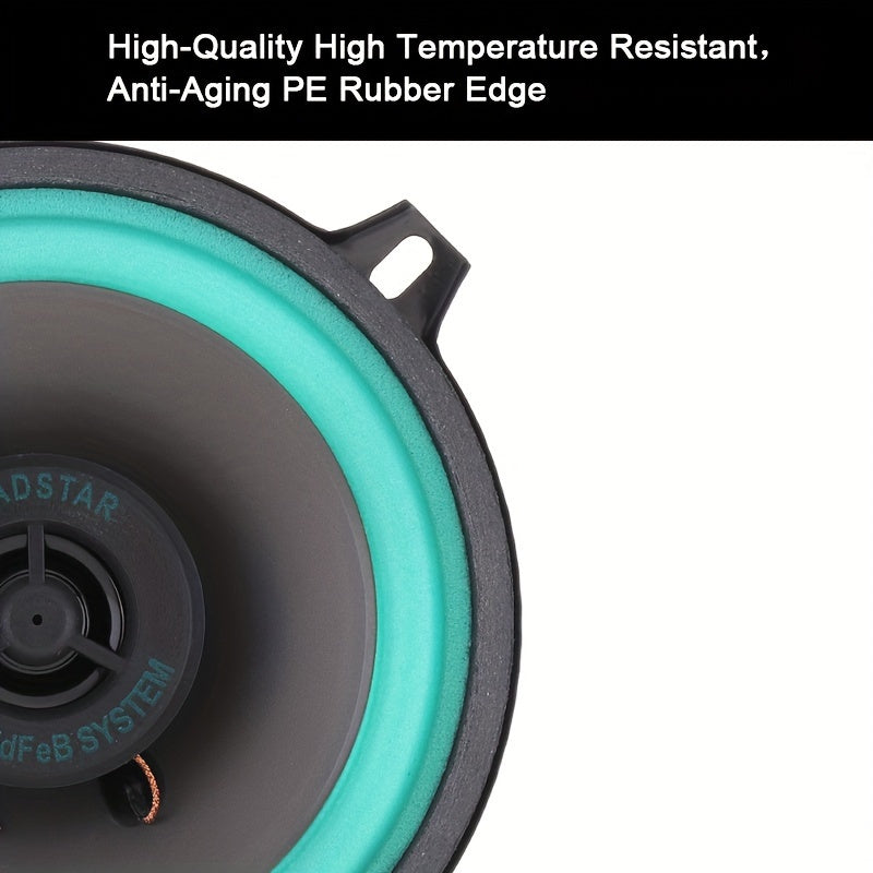 High-Fidelity 5-Inch Car Speakers for Sound Upgrade
