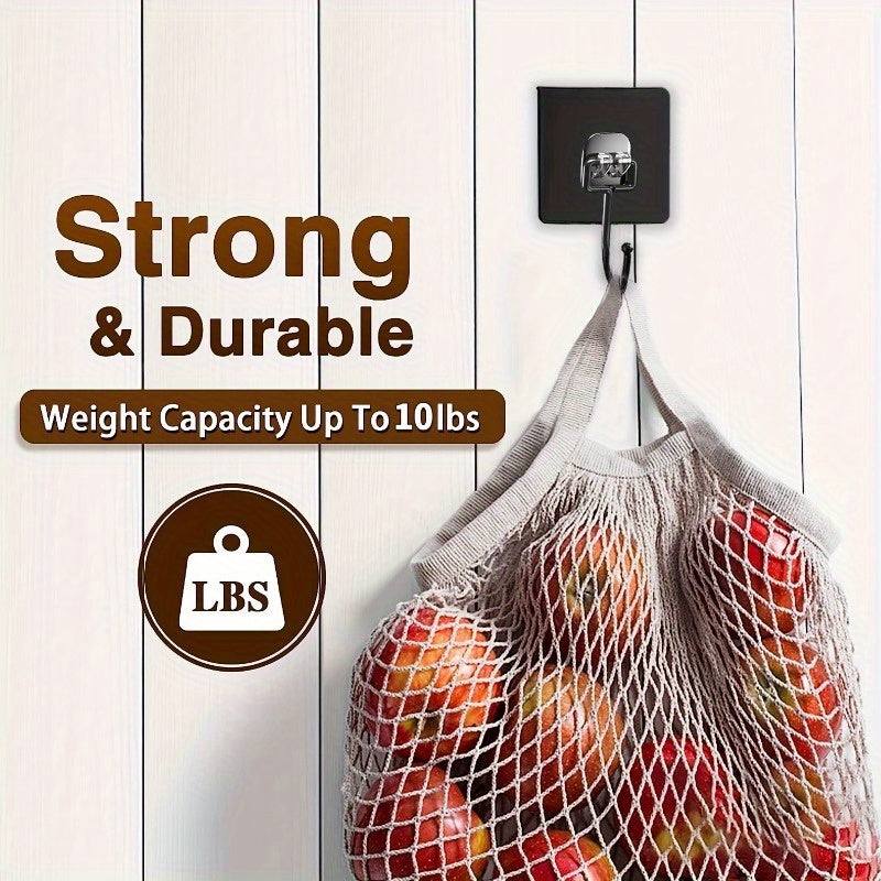 Heavy Duty Self Adhesive Wall Hooks for Multipurpose Use