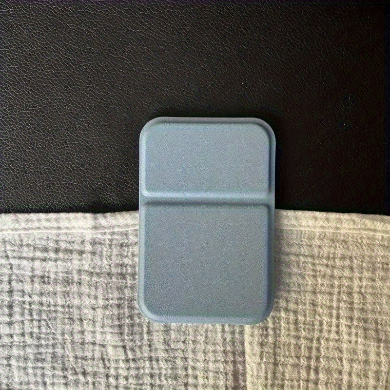 Portable Glass Makeup Mirror for Women Folding Travel Compact Tabletop