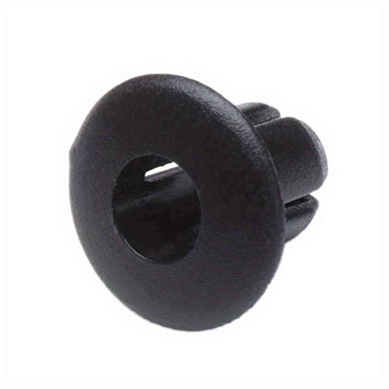 50Pcs Black 6mm Rivet Clips for Motorcycle Body Panel Fasteners