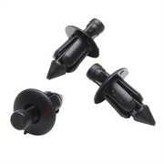 50Pcs Black 6mm Rivet Clips for Motorcycle Body Panel Fasteners