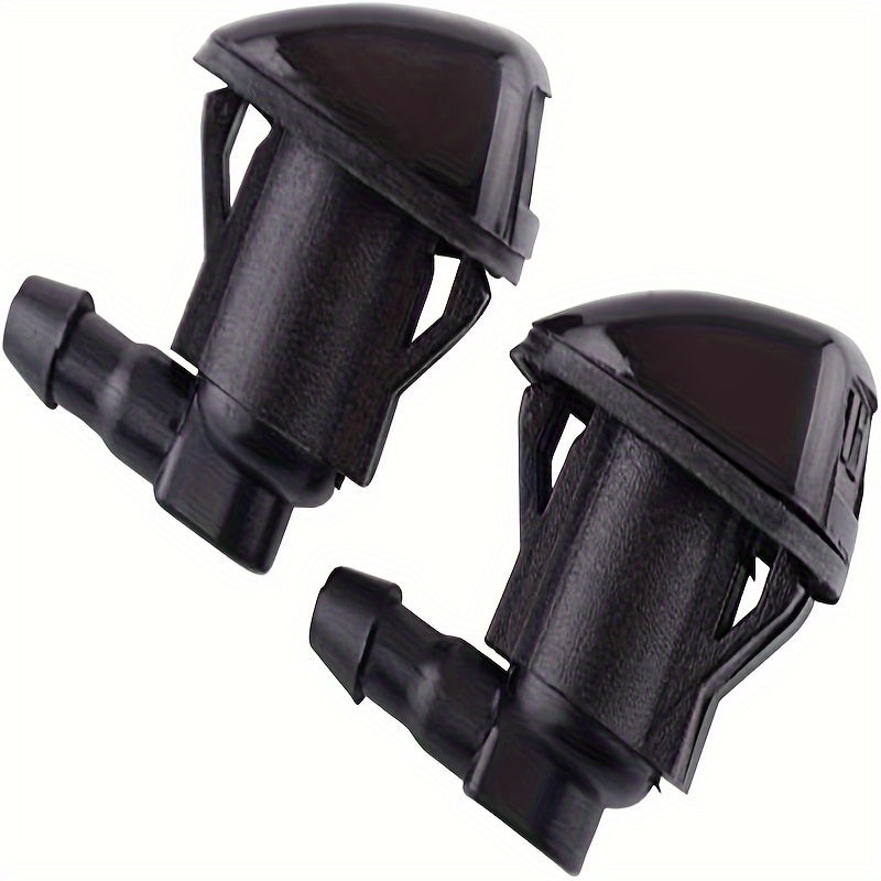 2 Pieces Front Windshield Washer Nozzles Spray Jet Kit