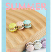 Set of 12 Fabric Magnetic Jewelry for Muslim Women with Flower Design and Shawl Buckle