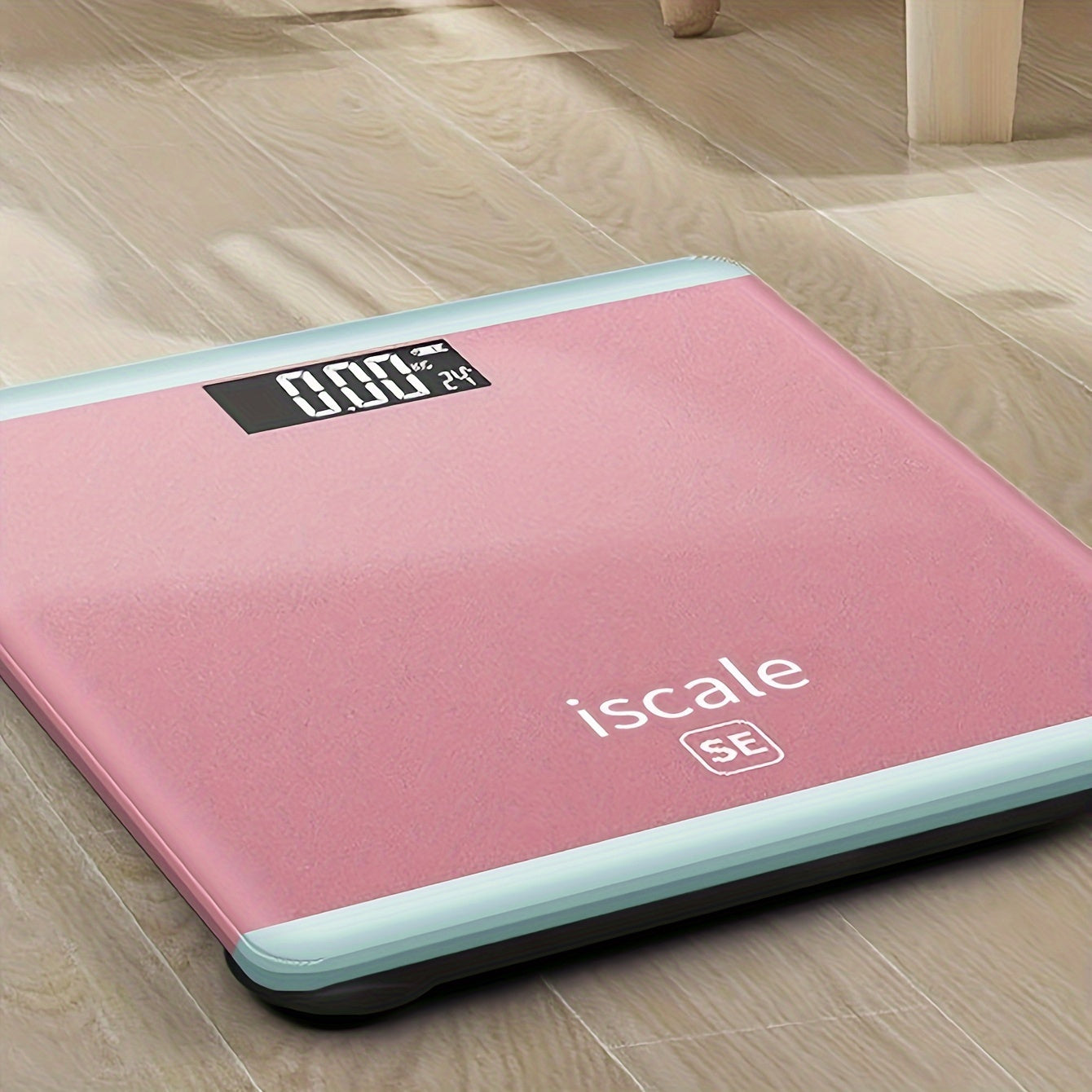 Mini Digital Body Weight Scale for Household Use Rose Gold