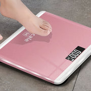 Mini Digital Body Weight Scale for Household Use Rose Gold
