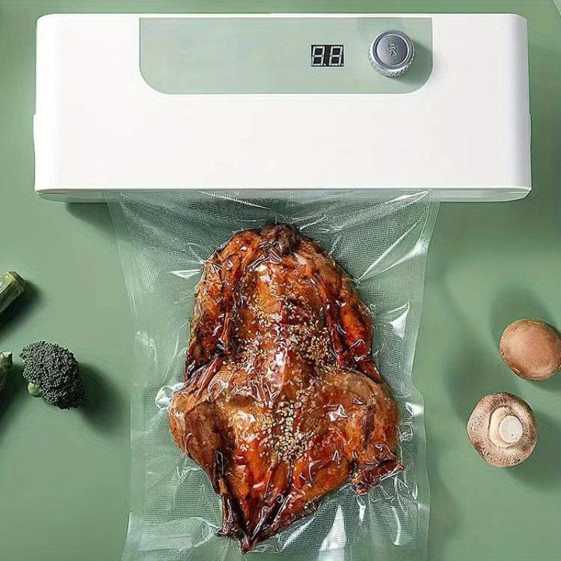 Vacuum Food Storage Bags for Preserving Cooked Food Reusable Leakproof