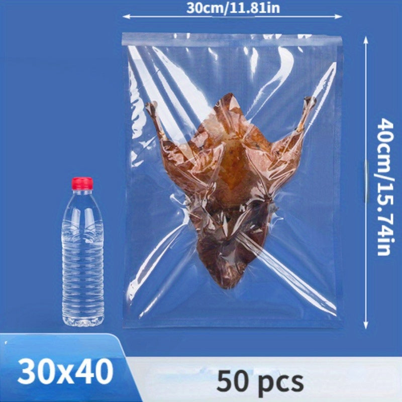 Vacuum Food Storage Bags for Preserving Cooked Food Reusable Leakproof