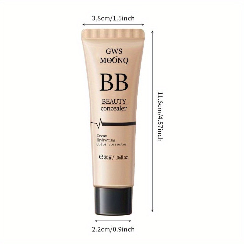 GWS MoonQ BB Cream предлагает долговременное, водостойкое покрытие для всех типов кожи, включая акне и пятна.