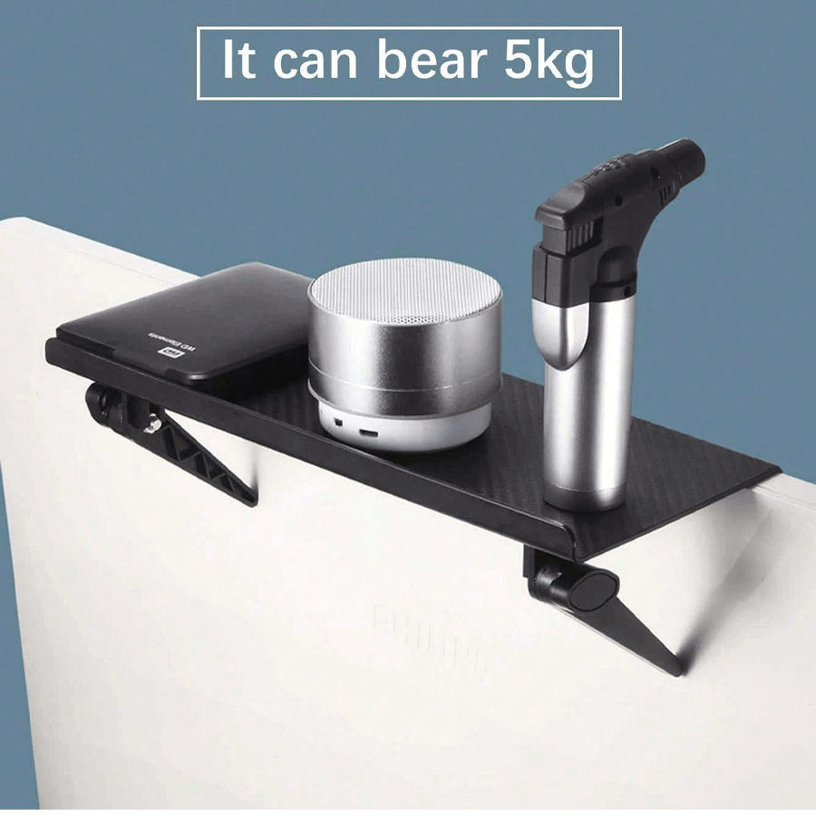 Adjustable Computer Monitor Storage Rack Foldable ABS 5KG Capacity