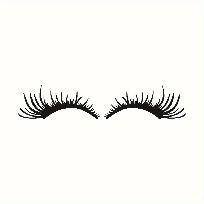 Car Truck Exterior Decoration Vinyl Eyelash Stickers Waterproof Bumper Decals