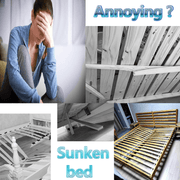 Moslashuvchan yotoq ramkasi qoʻllab-quvvatlash oyoqlari 4 ta, qora plastmassa, Katta va Qirol oʻlchami