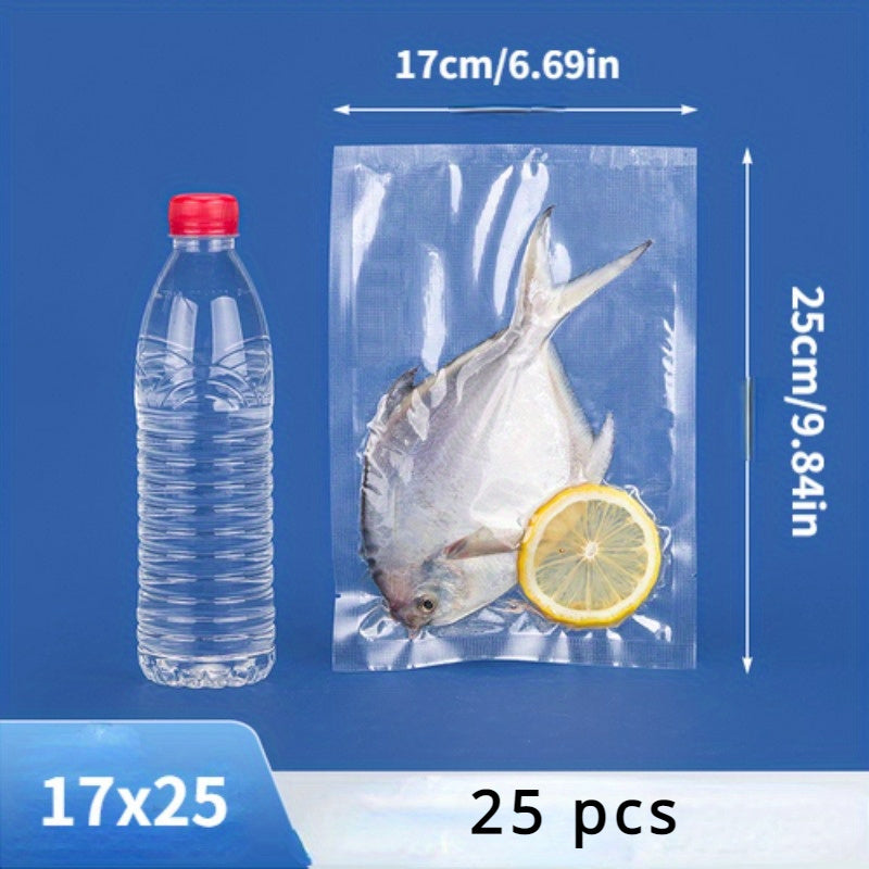 Vacuum Food Storage Bags with Patterned Design Factory Direct Sale