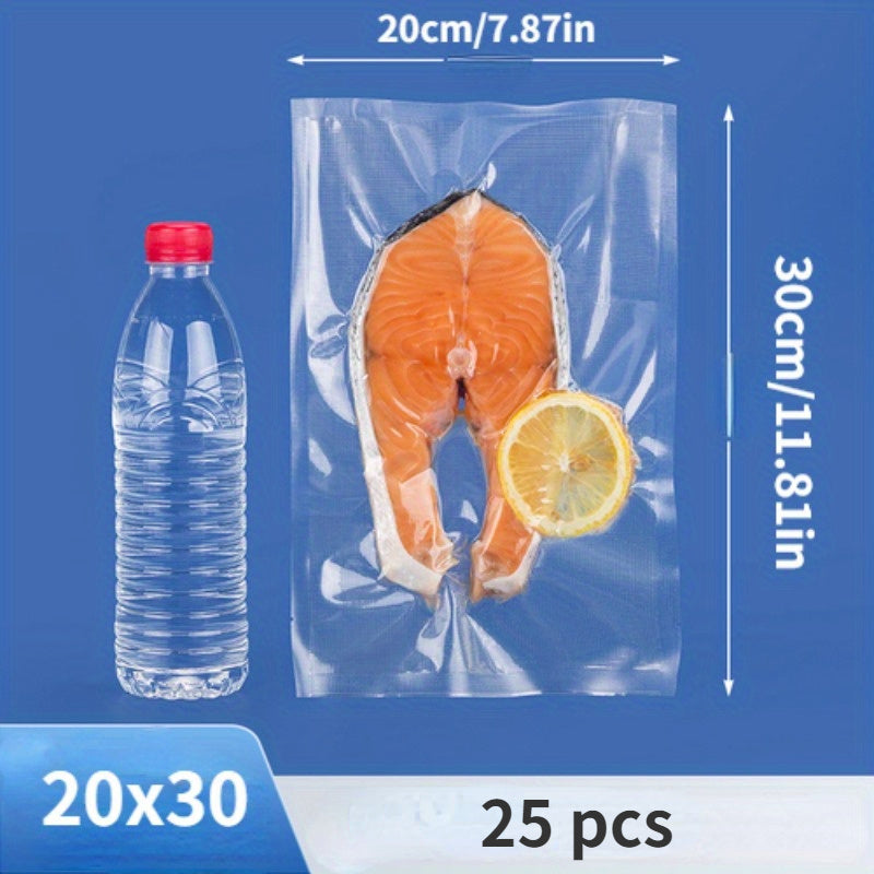 Vacuum Food Storage Bags with Patterned Design Factory Direct Sale