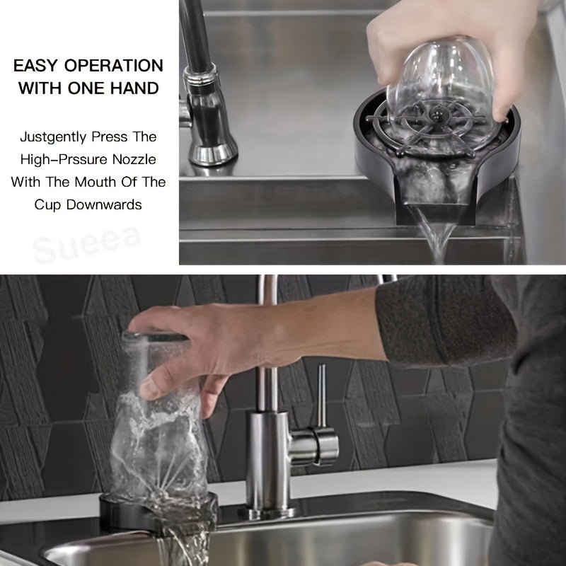High-Pressure Cup Washer and Automatic Flush Water Filter for Kitchen Sink