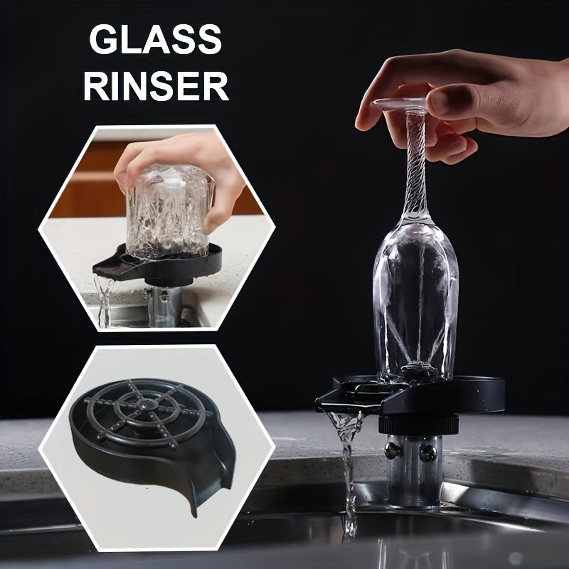 High-Pressure Cup Washer and Automatic Flush Water Filter for Kitchen Sink