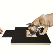Wooden Dog Scratching Board Claw Grinding Toy Durable Pet Play Accessory