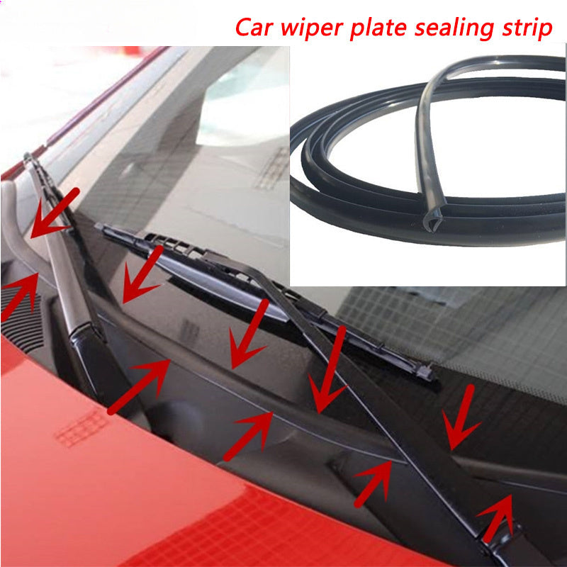 Auto Car Front Windshield Seal Rubber Rear Window Sunroof Seal 1.7m