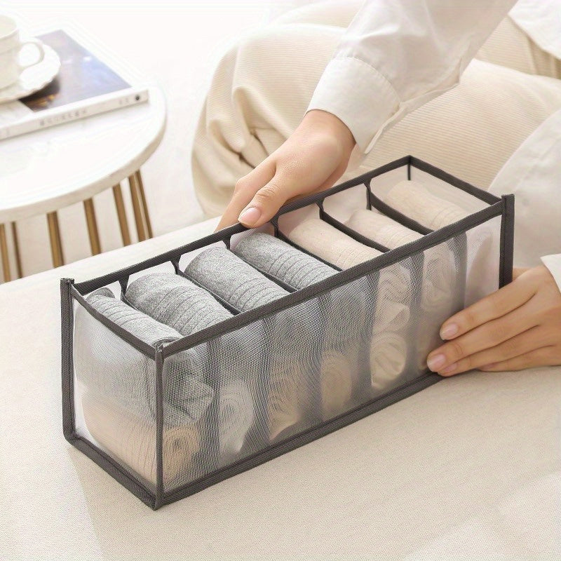 Adjustable Drawer Organizer for Socks and Underwear Storage in Wardrobe