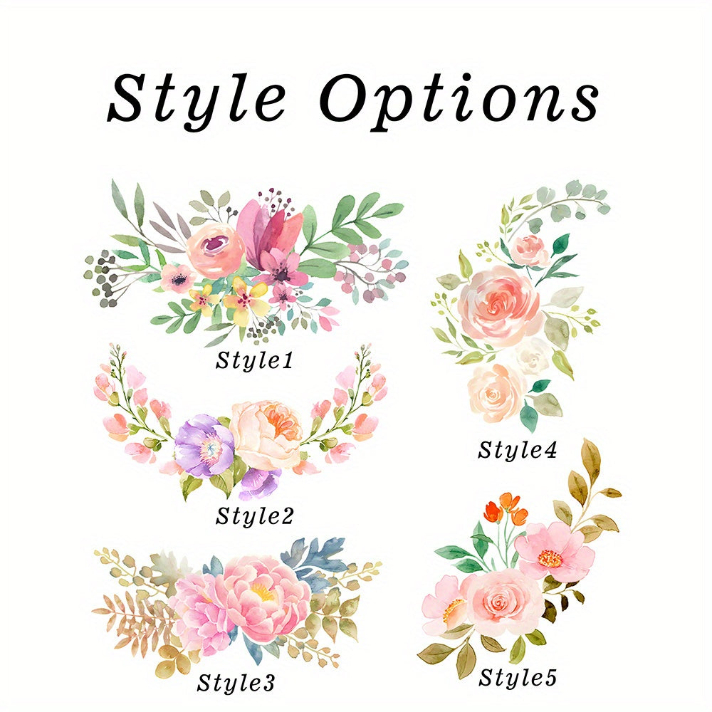 Персонализированная шкатулка для украшений для женщин с узором цветка рождения, органайзер из кожзама