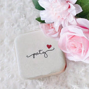 Jewelry Storage Box Made of High-Quality PU Leather for Gift and Organization