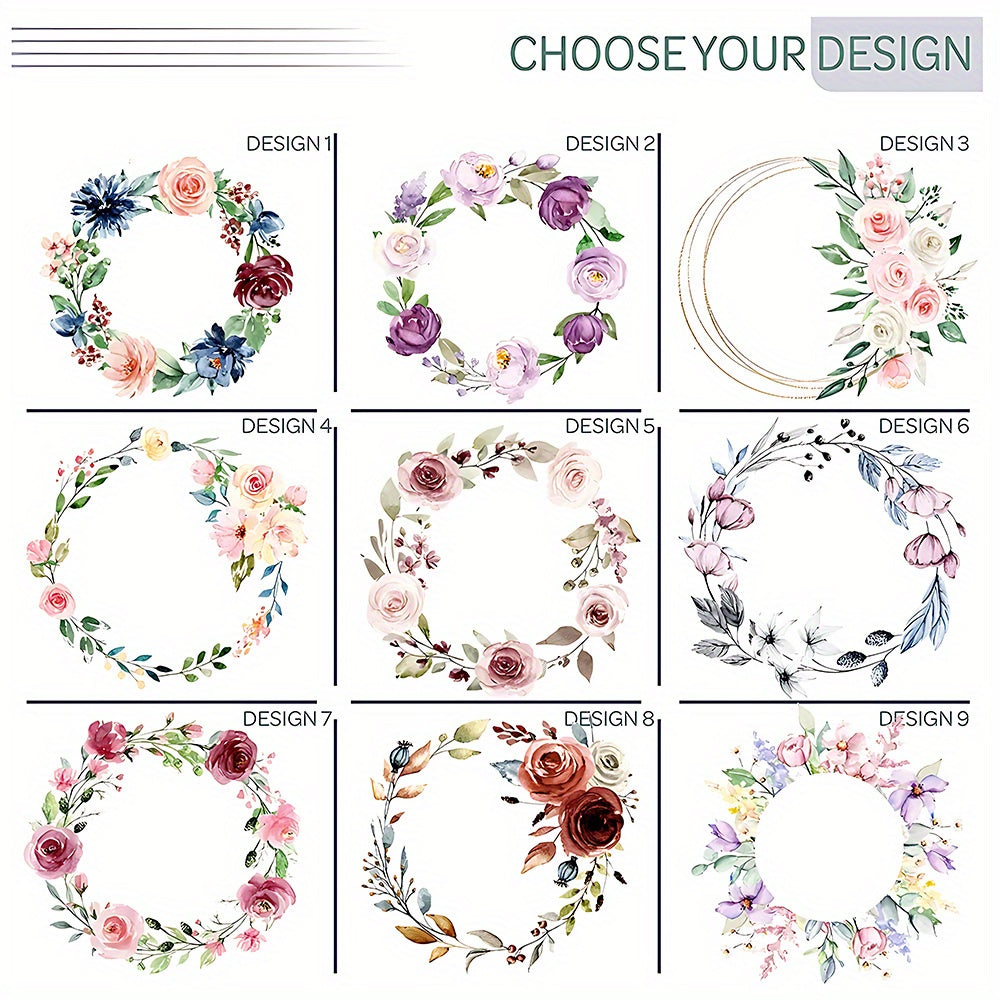 Ayollar uchun charm zargarlik qutisi gullar dizayni bilan uzuklar, marjonlar, bracelletlar, marjonlar uchun sovgʻa saqlash