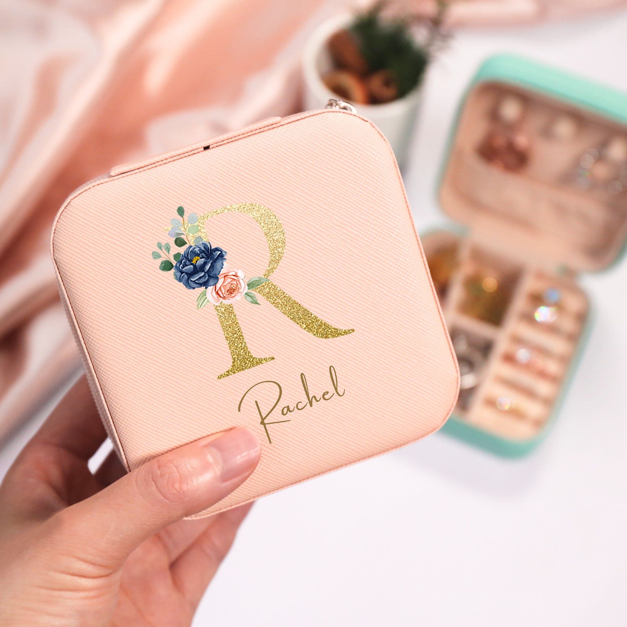 Роскошная упаковочная коробка для украшений из высококачественной PU-кожи для хранения подарков