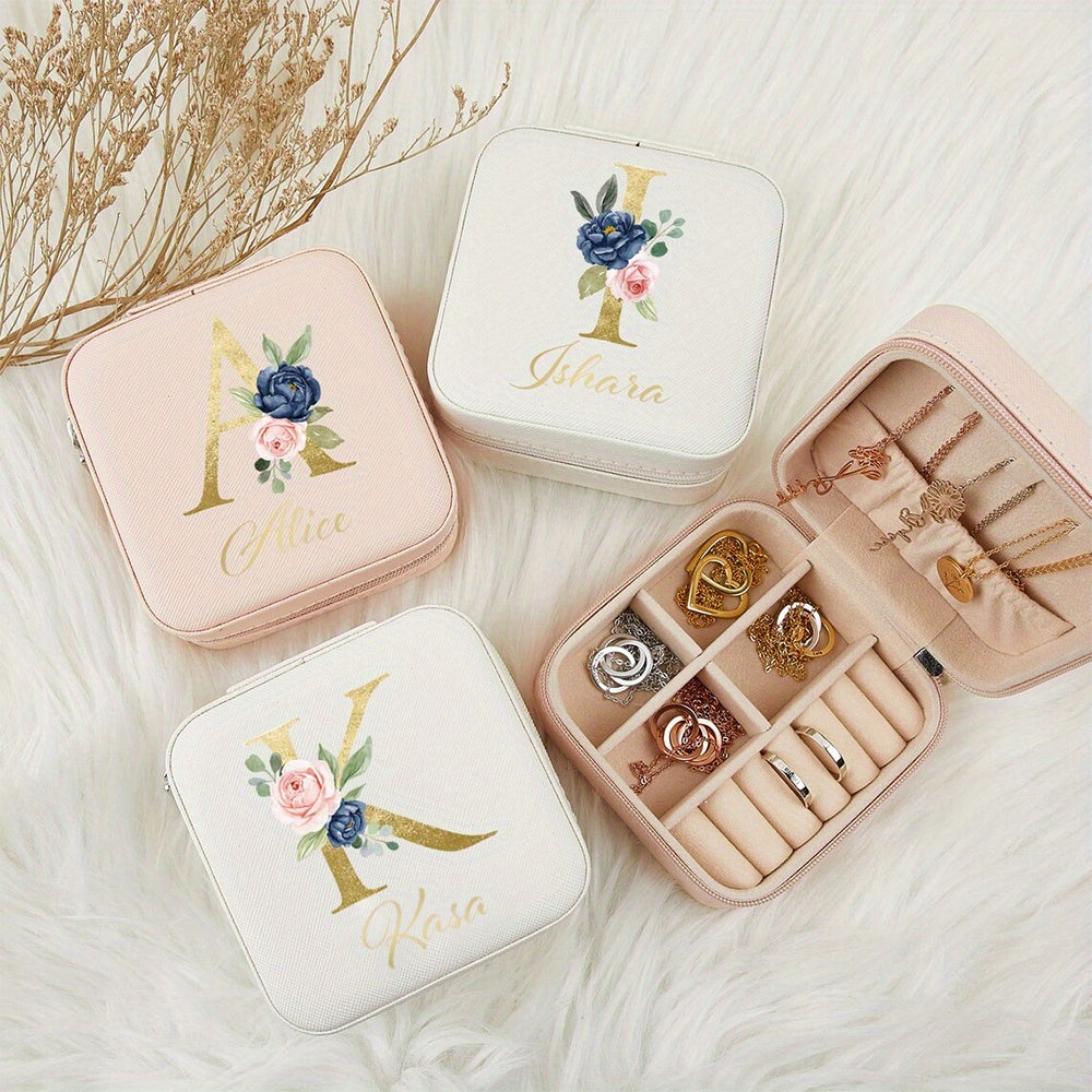 Персонализированная кожаная шкатулка для украшений на День отца — стильное подарочное хранение