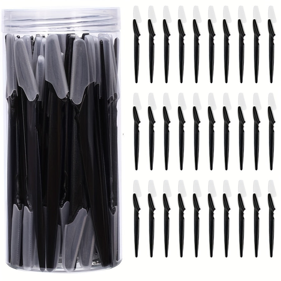 30 шт. набор бритв для бровей из нержавеющей стали, триммеры для лица и тела