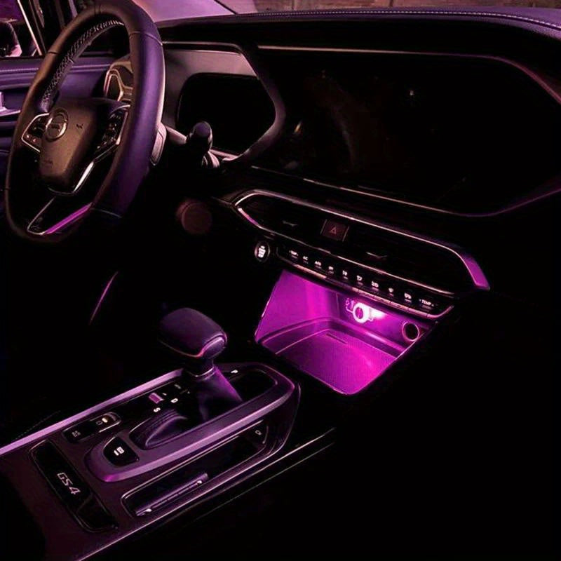 Mini LED Car Ambient Light Interior Atmosphere Lamp USB Decorative Decor