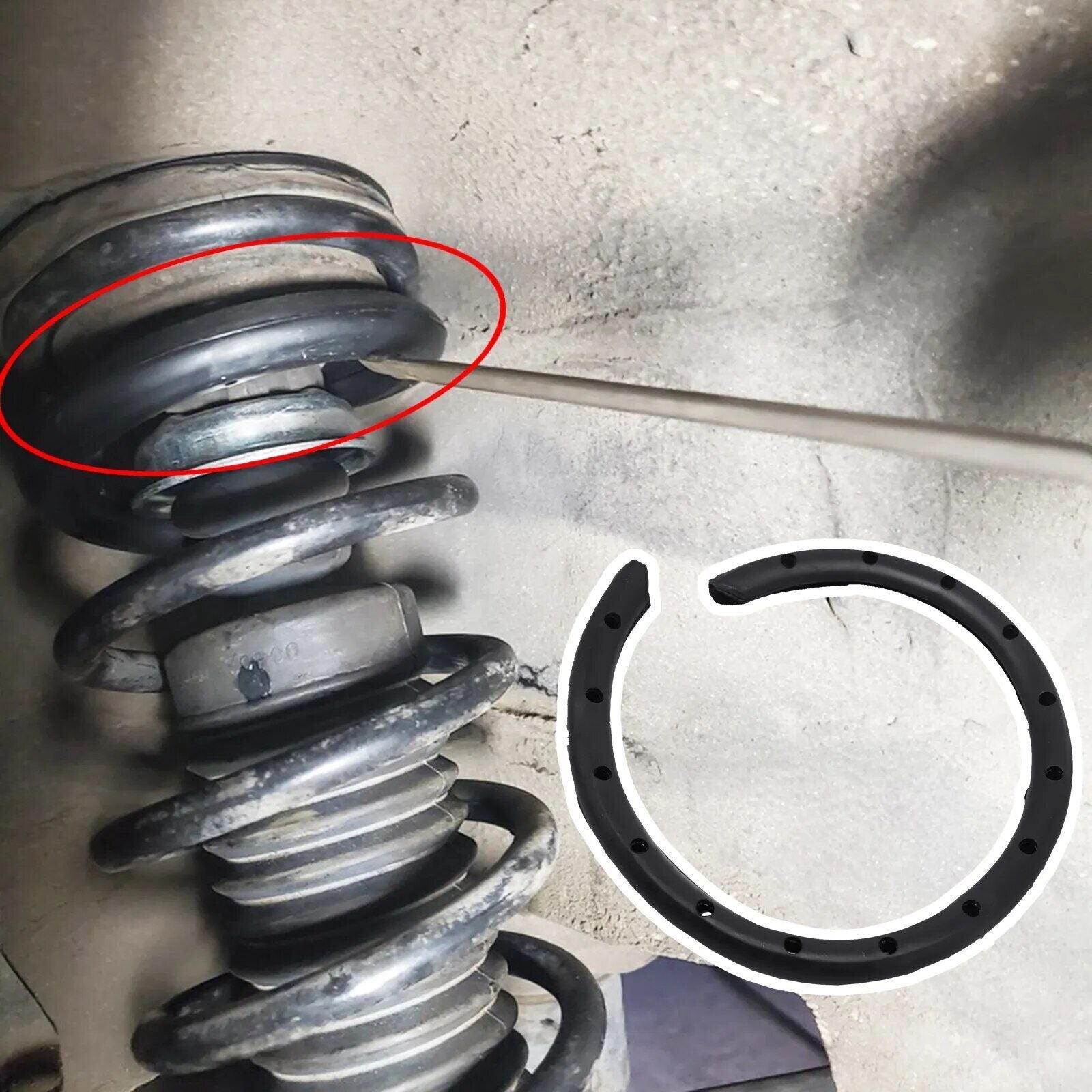 Universal Coil Spring Rubber Sleeve for Car Shock Absorber Suspension