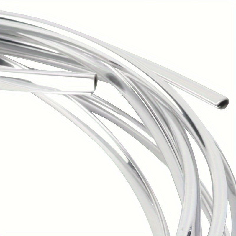 Avtomobil uchun xrom qoplama shakli, chekka chiziq, chizishga qarshi himoya, 6M/236.22in