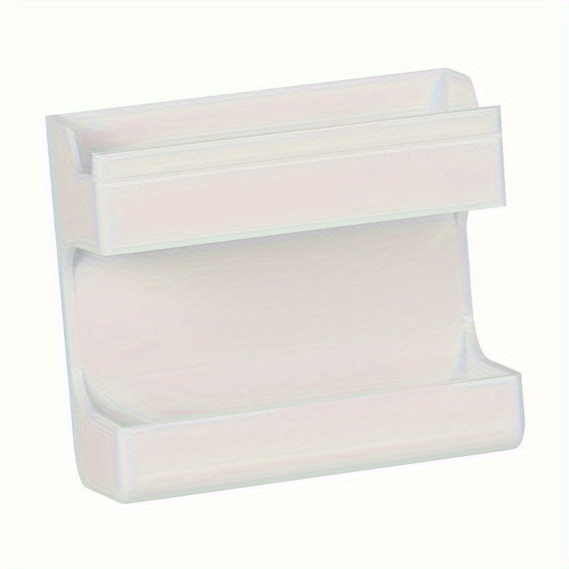 Wall-Mounted Phone and Remote Storage Bracket No Drilling Needed Plastic