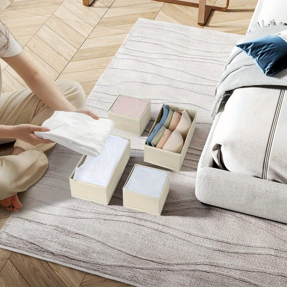 4 ta yopiladigan mato shkaf shkaflari uchun tashkil etuvchi to'plamlar