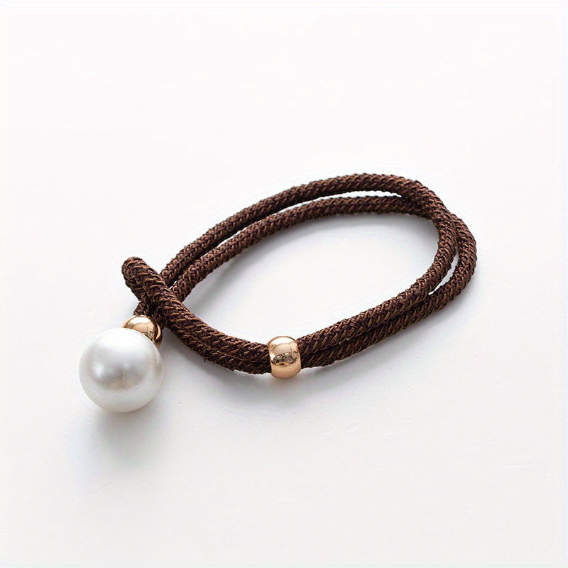 Faux Pearl Curtain Tieback Holdback for Living Room Decor Elegant Simple