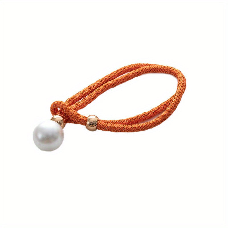 Faux Pearl Curtain Tieback Holdback for Living Room Decor Elegant Simple