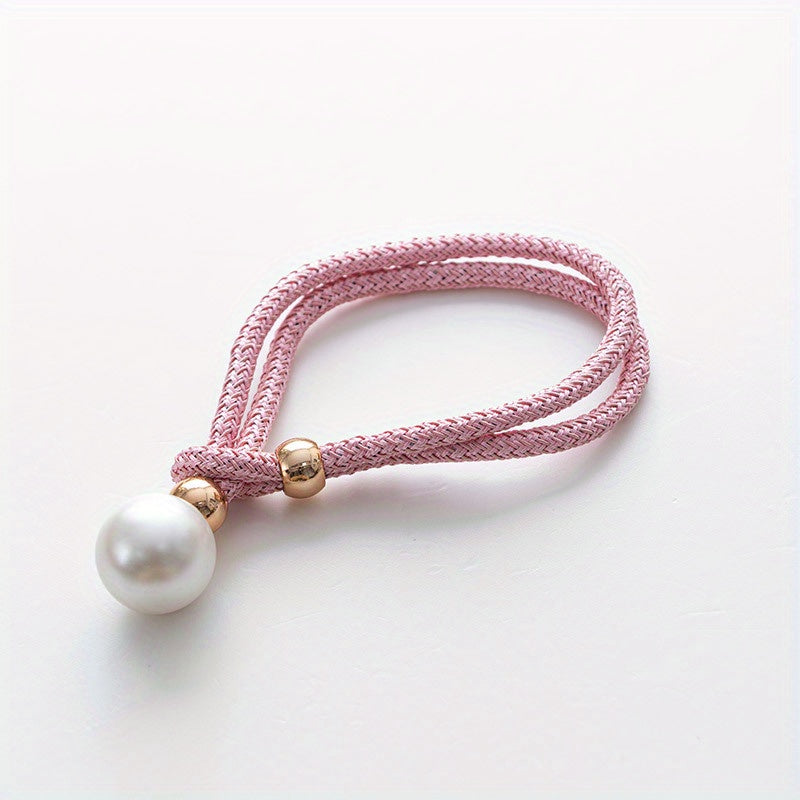 Faux Pearl Curtain Tieback Holdback for Living Room Decor Elegant Simple